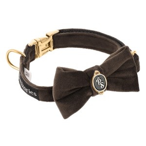 Mucha obroża dla psa i kota Petstories Velvet Czekolada