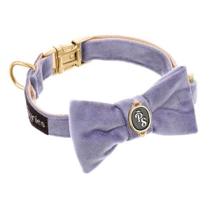 Mucha obroża dla psa i kota Petstories Velvet Lawenda