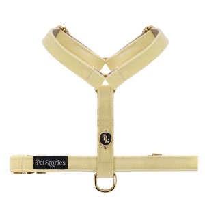 Luksusowe regulowane szelki guard dla psa Petstories Masełko