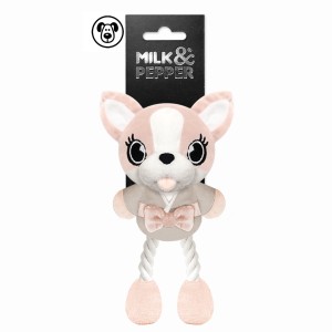 NORI – pluszowa zabawka dla psa z piszczałką | Milk&Pepper