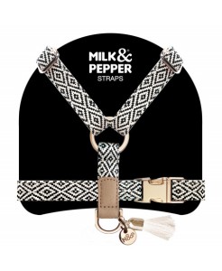 OROKO – regulowane szelki dla psa | Milk&Pepper NOIR