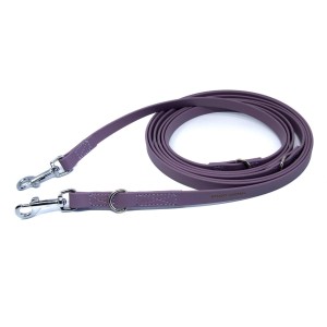 Smycz przepinana BioThane Smart Animal 3m - Śliwka Nikiel