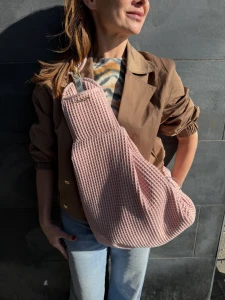 Przewiewna listonoszka dla psa  Petstories Lumi Sling Pink