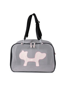 Torba transporter dla psa lub kota United Pets Mesh Bag Xtra Pink