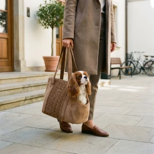 Petstories luksusowa torba dla psa Milano  beige