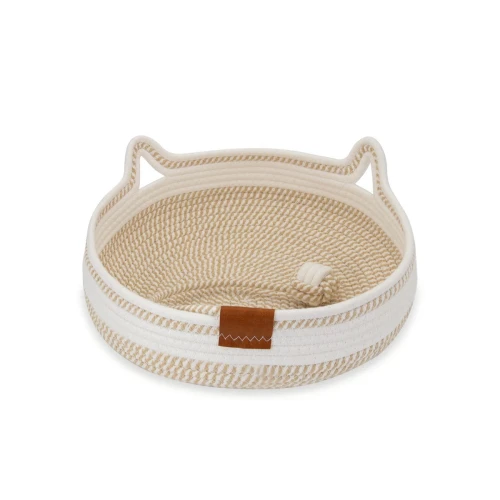 Legowisko-plecione-dla-zwierzat-Carinio-PLAYGROUND-White-coffee---S.webp