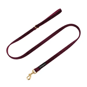 Elegancka smycz dla psa kota Petstories Velvet Burgund
