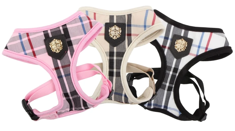 Bezuciskowe szelki dla psa puppia junior beige