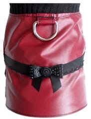 Luxurious dog harness So Pretty Bordeaux