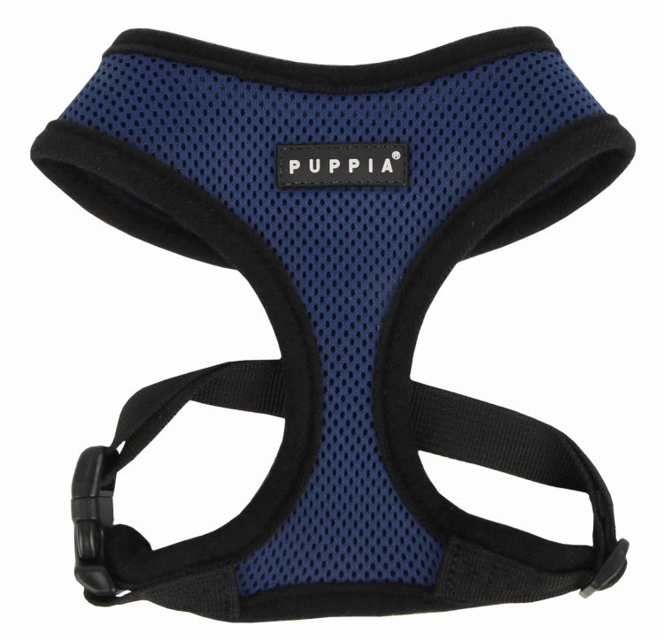 Bezuciskowe szelki dla psa i kota puppia soft royal blue