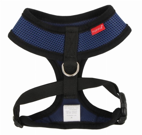 Bezuciskowe szelki dla psa i kota puppia soft royal blue