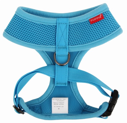 Bezuciskowe szelki puppia soft blue niebieskie