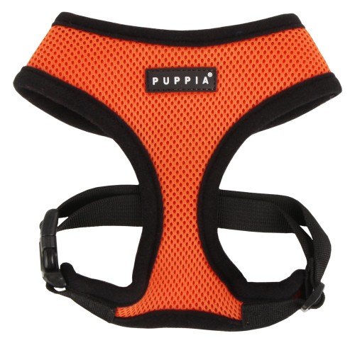 Bezuciskowe szelki dla psa i kota puppia soft orange pomarańczowy