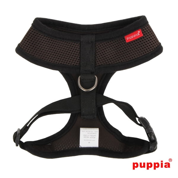 Bezuciskowe szelki dla psa i kota puppia soft brązowy brown
