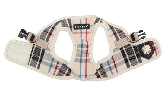 Bezuciskowe szelki kamizelka dla psa puppia junior beige