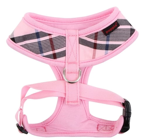 Bezuciskowe szelki dla psa puppia junior pink