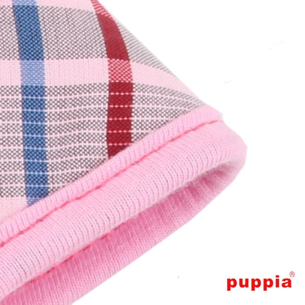 Bezuciskowe szelki dla psa puppia junior pink