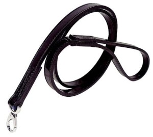 Dog Lead Gucci Black & Nickel