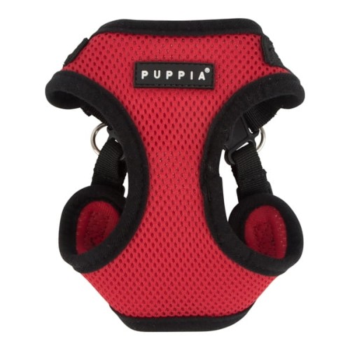 bezuciskowe szelki dla psa puppia soft typ c red czerwone