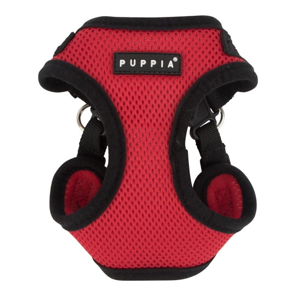 bezuciskowe szelki dla psa puppia soft typ c red czerwone