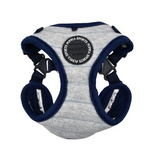 Wygodne szelki dla psa Puppia MISCHIEF Grey Typ C