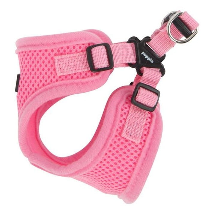 bezuciskowe szelki dla psa puppia soft typ c pink różowe