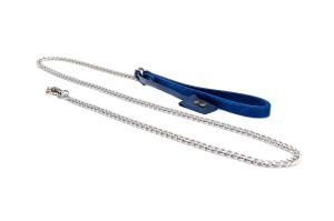 Luxury Dog Lead GoldBone Classy Black