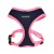 Bezuciskowe szelki dla psa i kota puppia soft navy pink