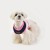 Bezuciskowe szelki dla psa i kota puppia soft navy pink