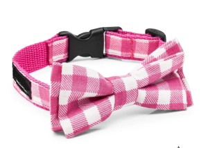 Bow tie classic Pink check