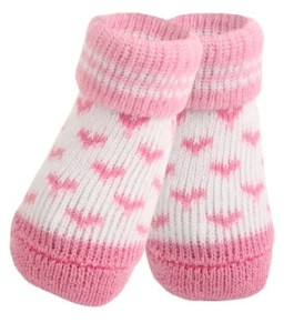 ANGEL HEARTS Dog Socks pink