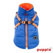 2 in 1: Coat-Harness PUPPIA Mountaineer II Blue