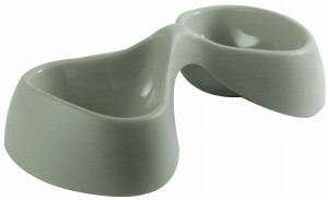 Biccio cat or dog food double bowl
