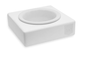 Elegant ceramic dog bowl SOLO Bowl & Bone