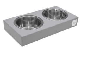 Stylish DUO double dog bowl Bowl and Bone