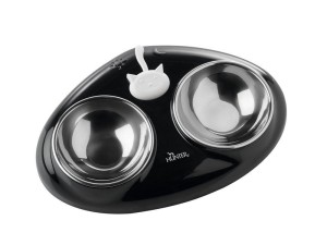 Podwójna miska dla kota Moulins Hunter