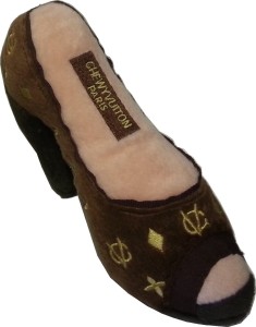 Dog toy Chewy Vuiton