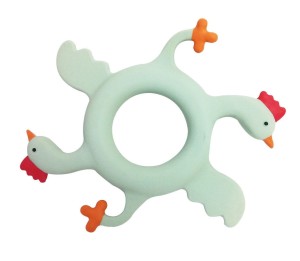 Latex dog toy Rotochick by United Pets