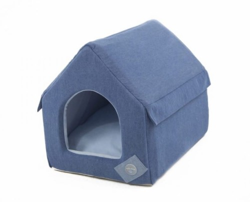 Legowisko-budka dla psa Blue Jeans.jpg