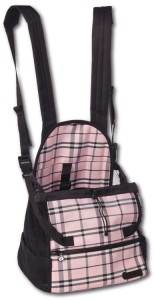 Pet Front Carrier Scottish Pink