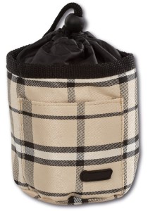 Dog Snacks Bag In Scottish Style Beige