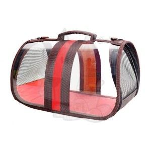 Pets on Board Modern Transparent Pet Carrier