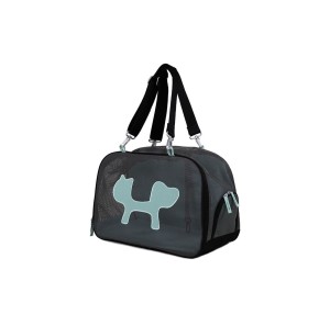 2 in 1: Mesh Bag/Backpack for Dog Blue