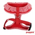bezuciskowe szelki dla psa puppia vivien czerwone red