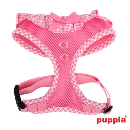 bezuciskowe szelki dla psa puppia vivien różowe pink