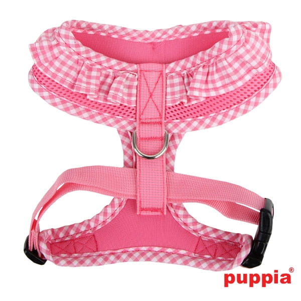 bezuciskowe szelki dla psa puppia vivien różowe pink