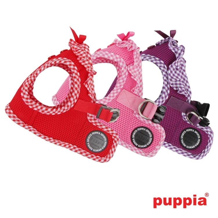 miękkie szelki kamizelka dla psa puppia vivien fiolet